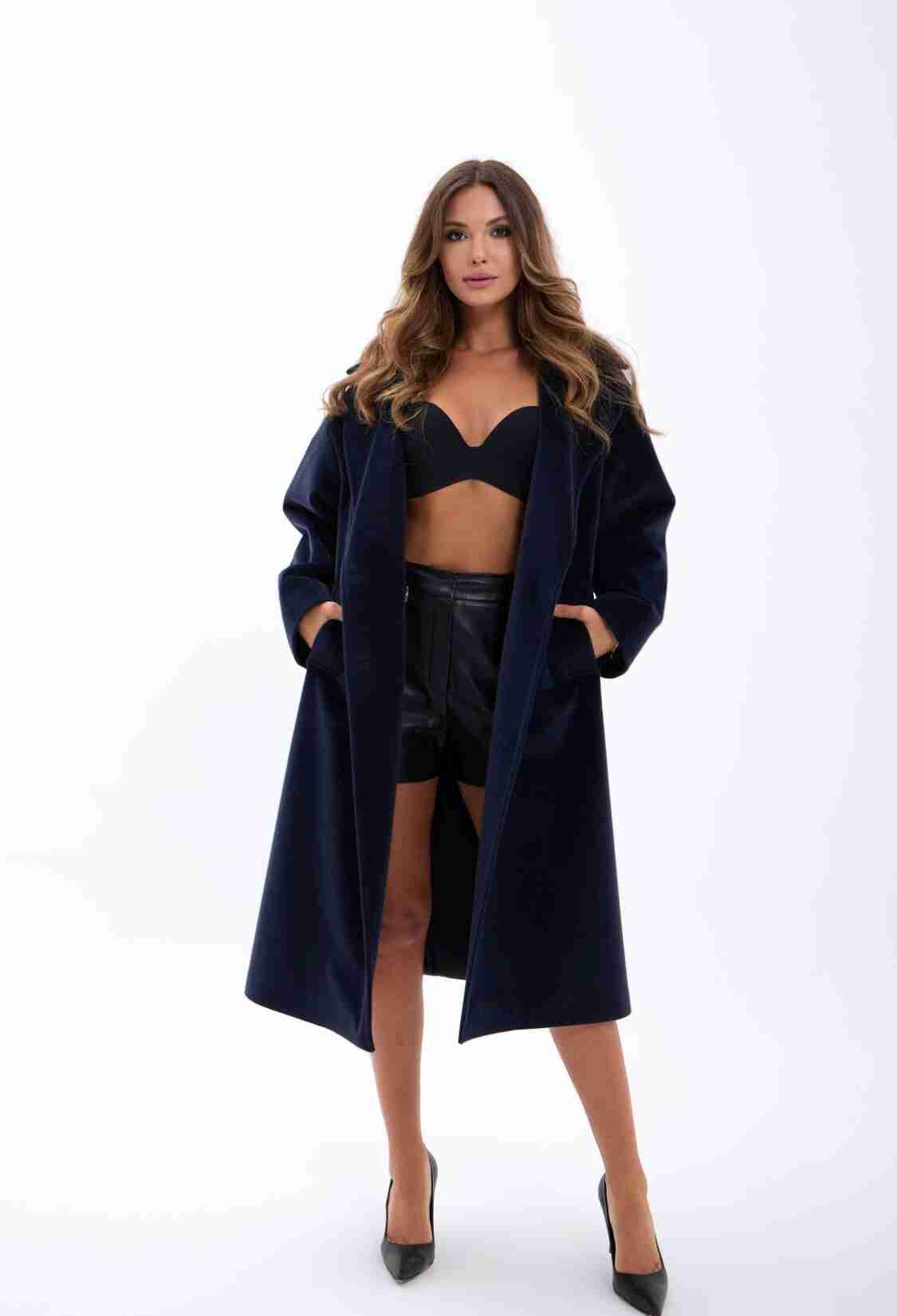 Elegant Single-Breasted Coat - Brand: Fame - Women & Kids, Baby Clothes Wholesale - TheBS Women