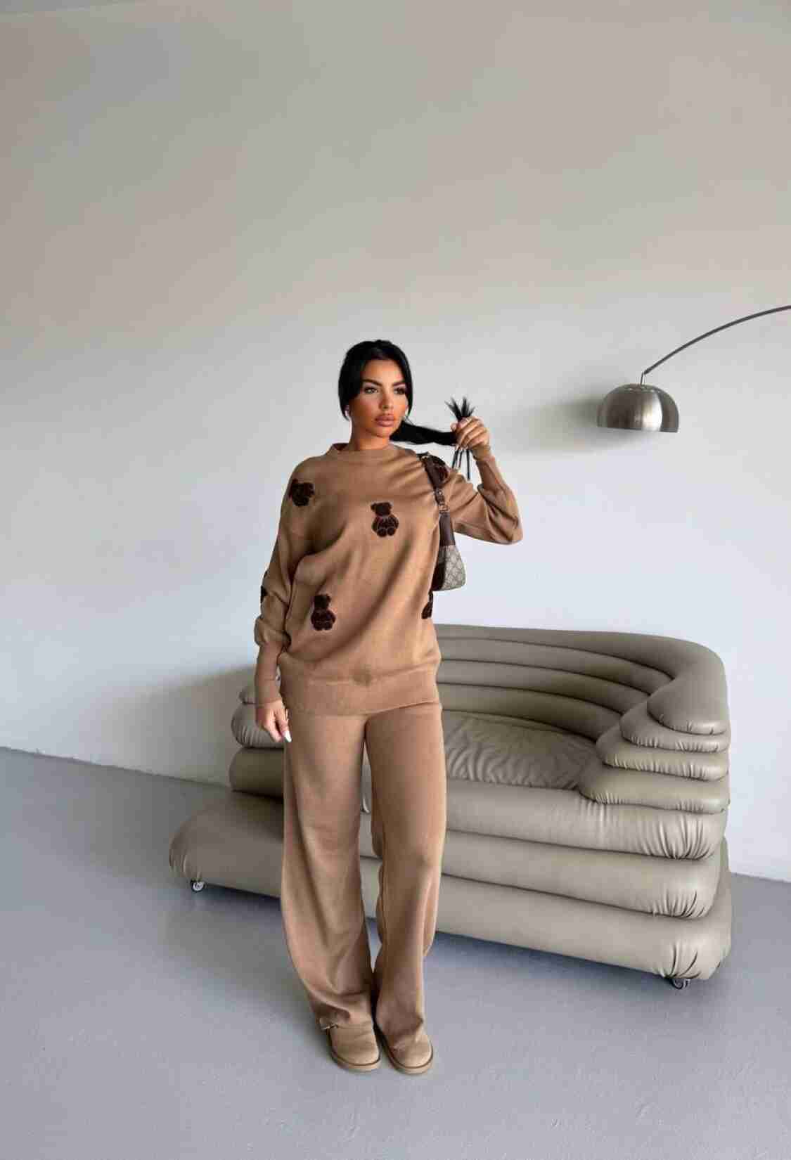 Beige Elegant Streetwear Set - Brand: My Jest Fashion - Women & Kids, Baby Clothes Wholesale - TheBS Women