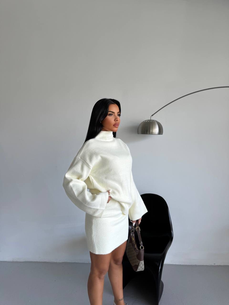 White Casual Elegant Set With Bodycon Mini Skirt - Brand: My Jest Fashion - Women & Kids, Baby Clothes Wholesale - TheBS Women