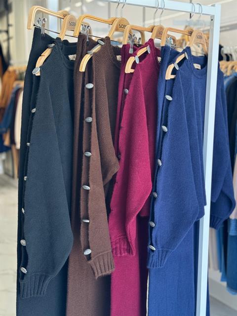 Set With Buttoned Palazzo Pants – Brand: Sobe Istanbul – Women & Kids, Baby Clothes Wholesale – TheBS Women