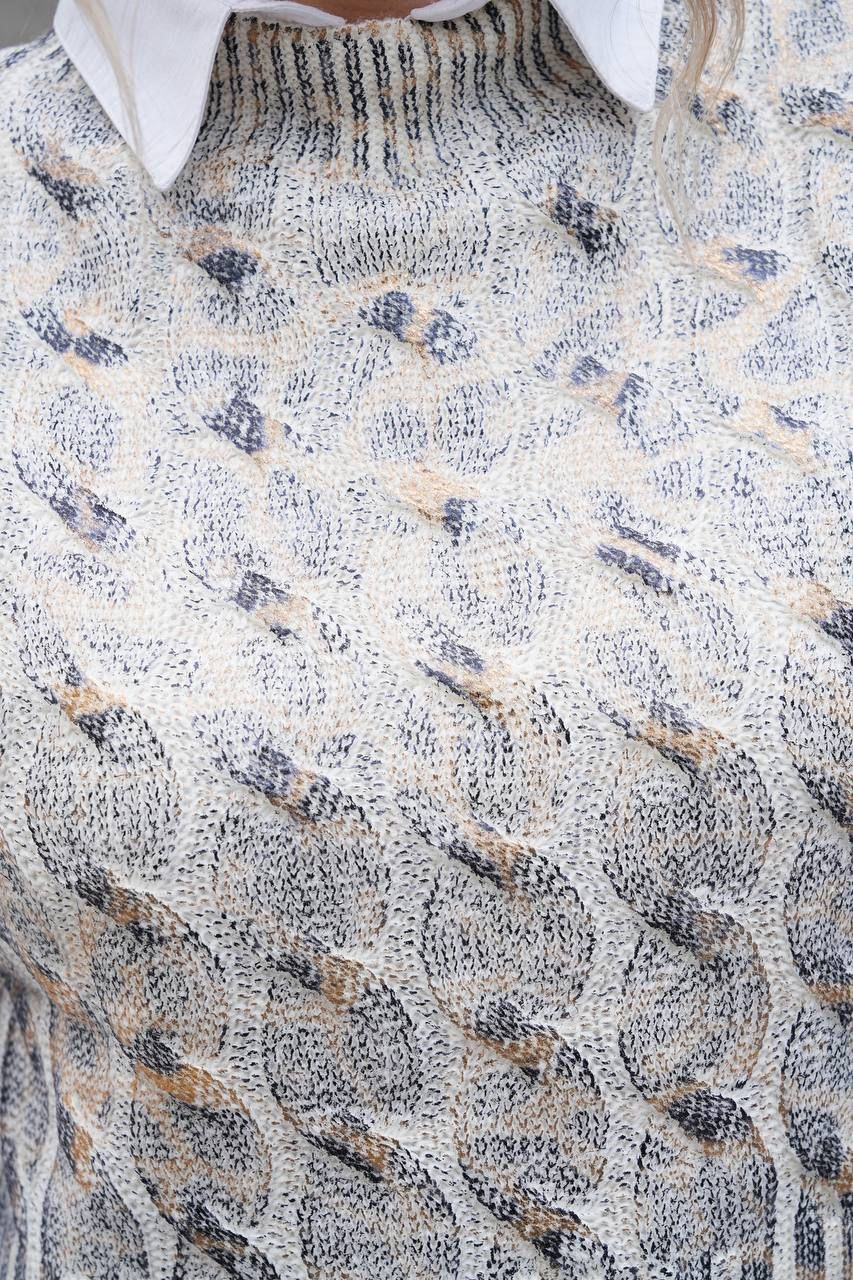 Beige Sweater With High Neck Sleeveless Design – Brand: My Jest Fashion – Women & Kids, Baby Clothes Wholesale – TheBS Women