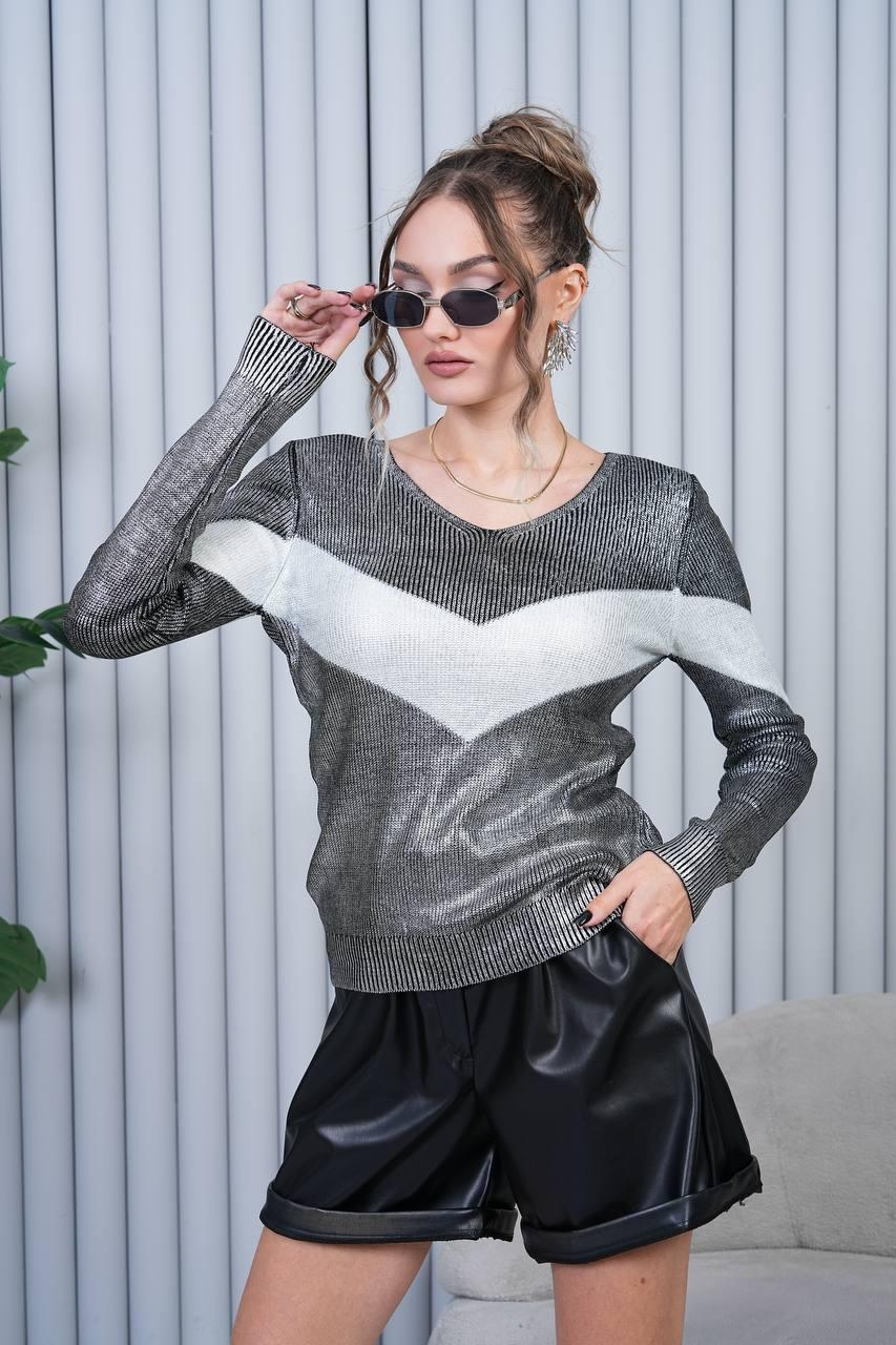 Black Slim Fit V-Neck Sweater – Brand: My Jest Fashion – Women & Kids, Baby Clothes Wholesale – TheBS Women