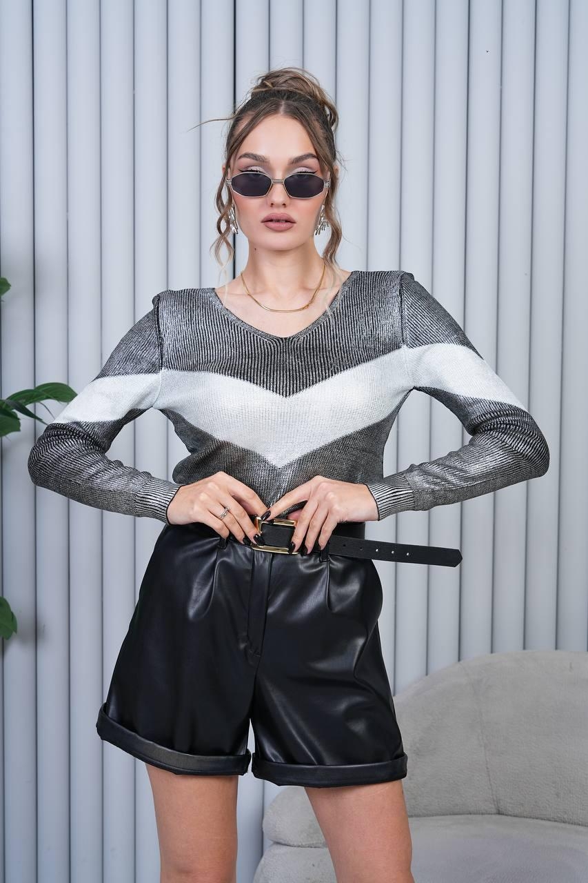 Black Slim Fit V-Neck Sweater – Brand: My Jest Fashion – Women & Kids, Baby Clothes Wholesale – TheBS Women