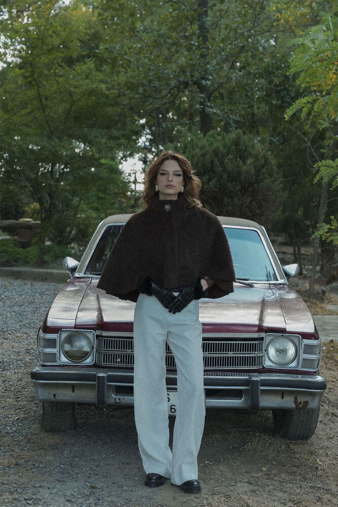 Brown Elegant Double-Breasted Blazer Jacket - Brand: Topshow - Women & Kids, Baby Clothes Wholesale - TheBS Women