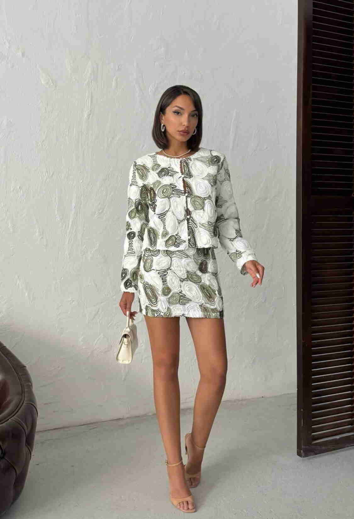 White Retro Single-Breasted Blazer Jacket - Brand: Topshow - Women & Kids, Baby Clothes Wholesale - TheBS Women