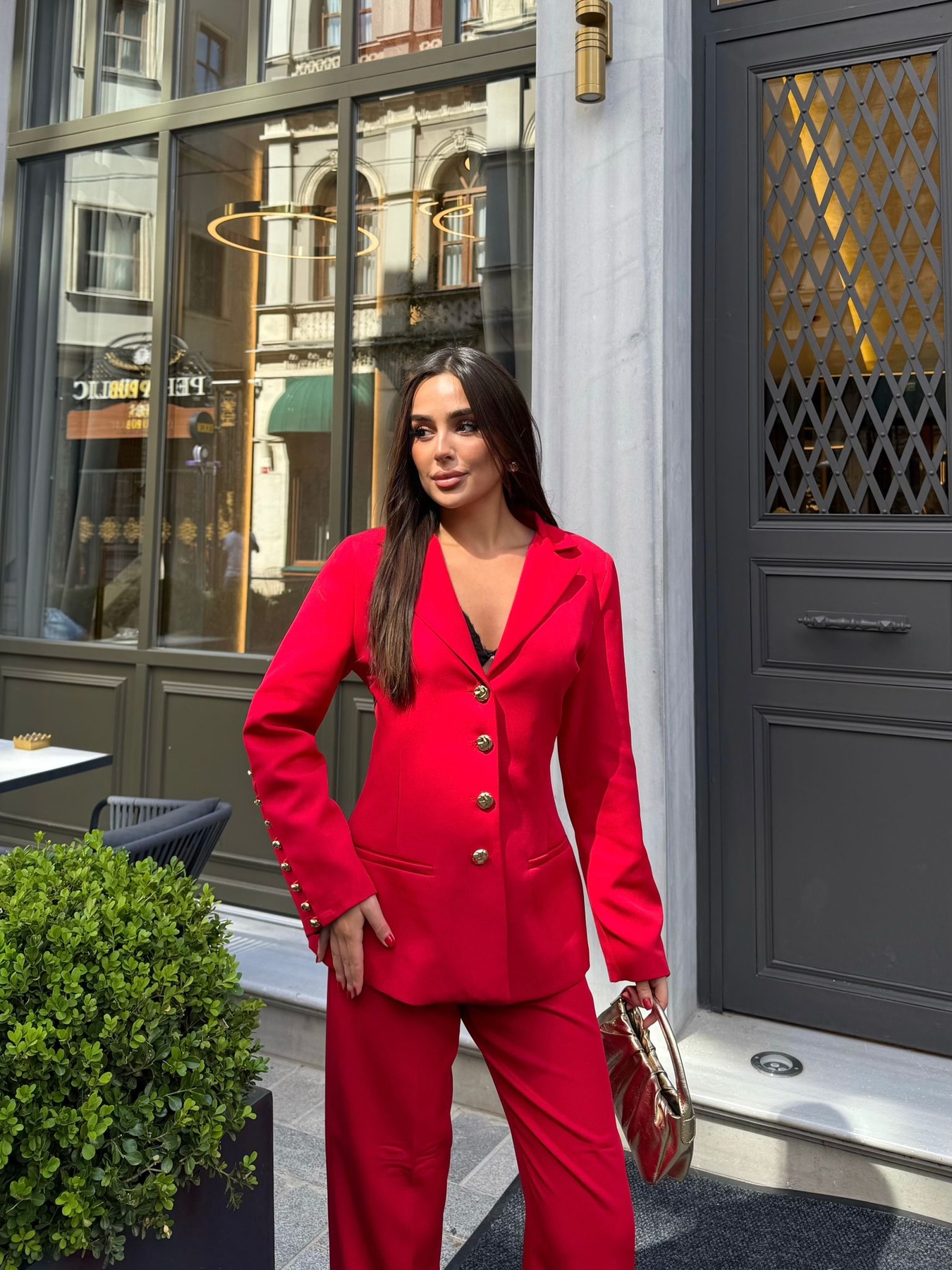 Formal Elegant Suit With Tuxedo Pants - Brand: My Jest Fashion - Women & Kids, Baby Clothes Wholesale - TheBS Women