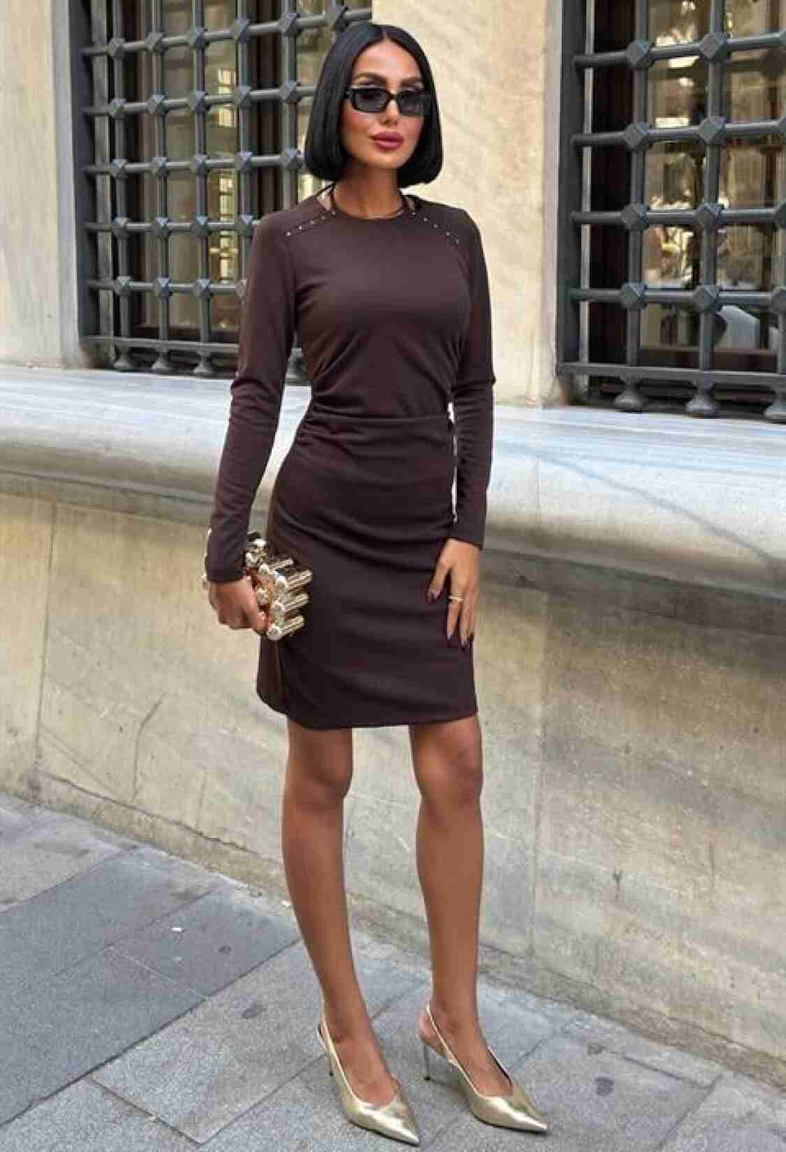Elegant Formal Sheath Dress - Brand: Sobe Istanbul - Women & Kids, Baby Clothes Wholesale - TheBS Women