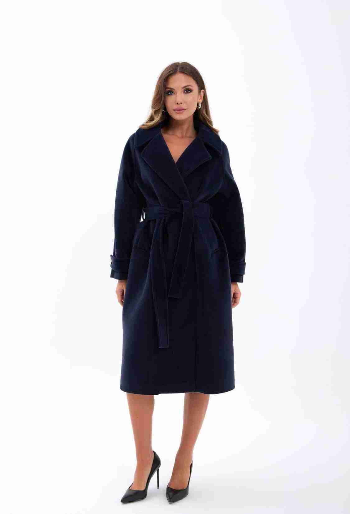 Elegant Wrapover Coat - Brand: Fame - Women & Kids, Baby Clothes Wholesale - TheBS Women