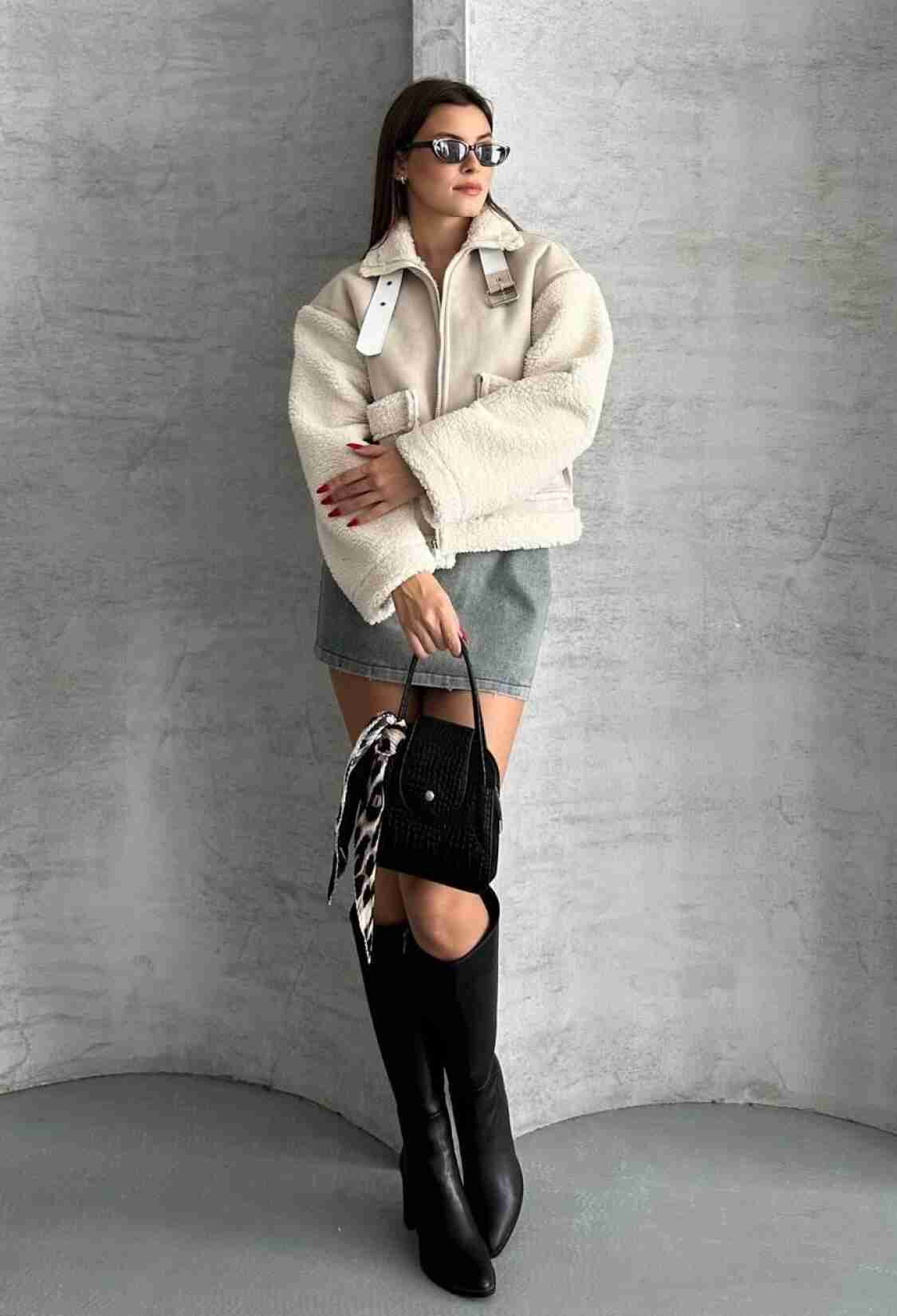 Beige Bomber Jacket - Brand: My Jest Fashion - Women & Kids, Baby Clothes Wholesale - TheBS Women