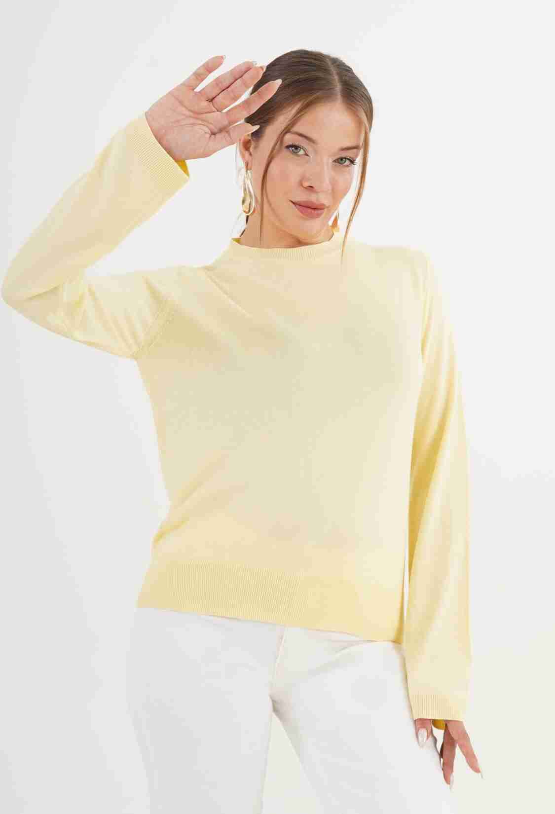 Sweater Casual Elegant Long Sleeve - Brand: Lustrin - Women & Kids, Baby Clothes Wholesale - TheBS Women