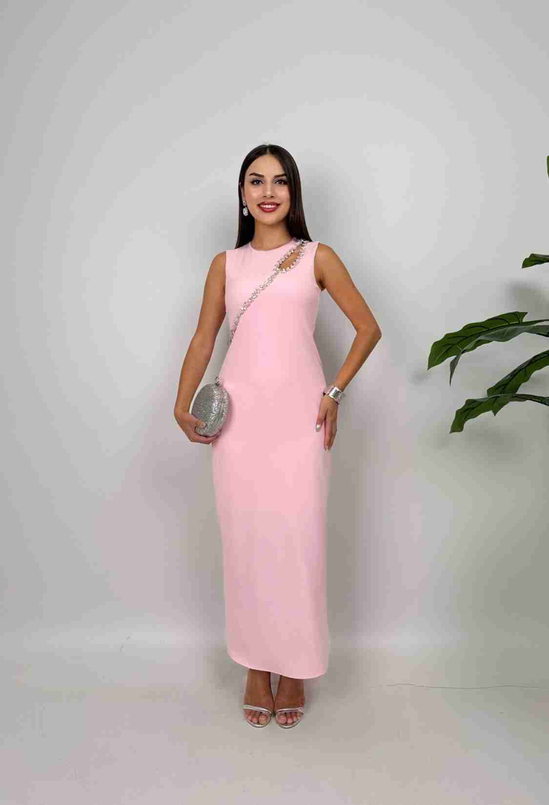 ElegantSheath Dress With Cap Sleeves - Brand: Miss Janell - Women & Kids, Baby Clothes Wholesale - TheBS Women